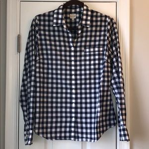 Women’s JCrew “The Perfect Shirt” Button Up